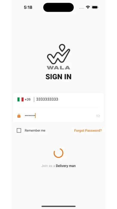 Zrzuty ekranu Wala Driver