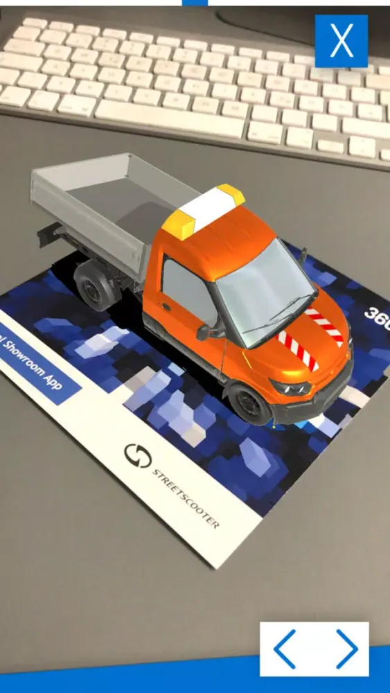 Streetscooter Digital Showroom Screenshots