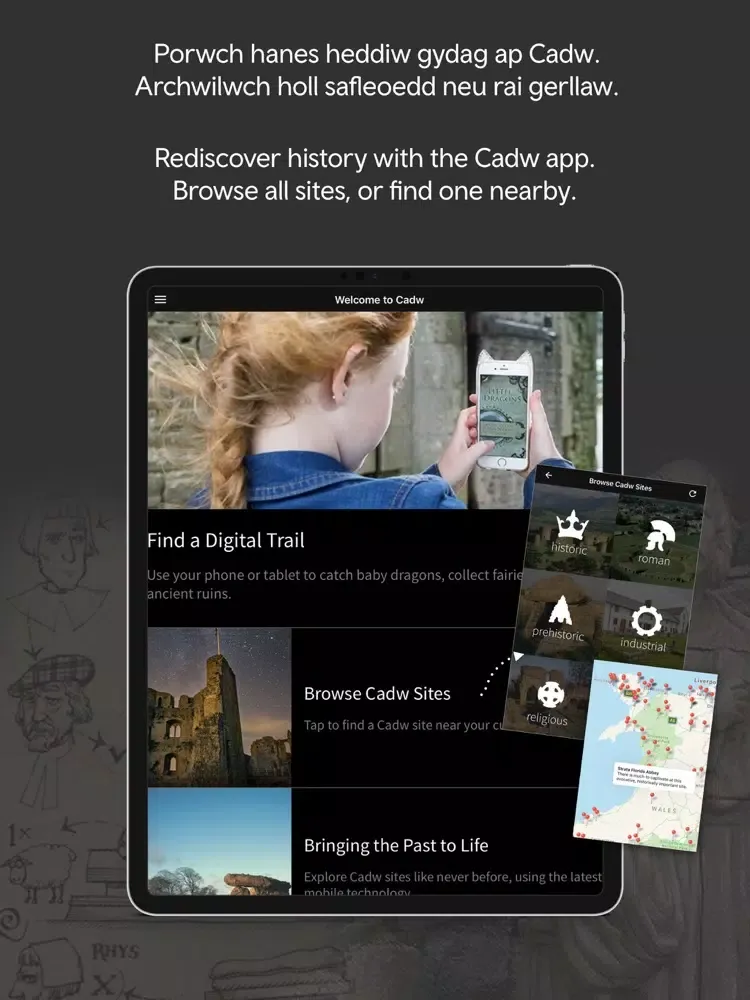 Cadw iPad 应用截图