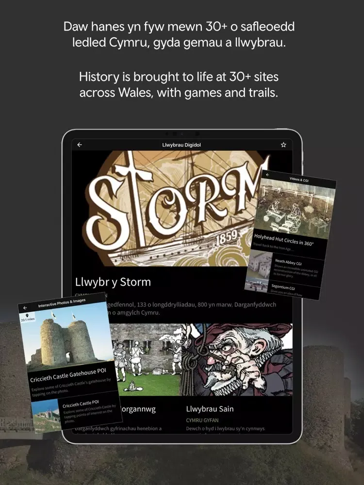 Cadw iPad 应用截图