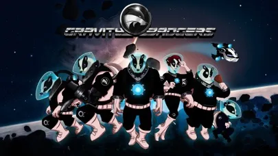 Tangkapan layar Gravity Badgers