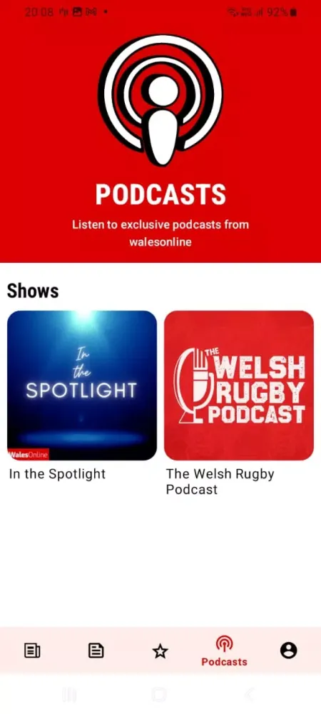 Ảnh chụp màn hình của Wales Online