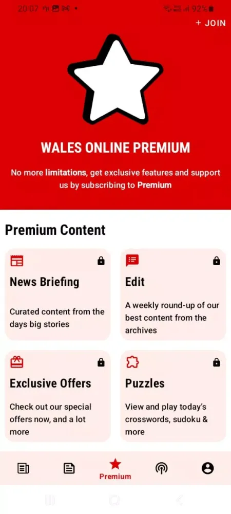 Ảnh chụp màn hình của Wales Online