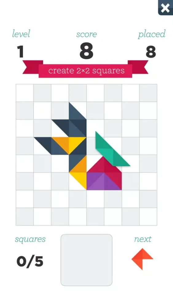 Capturas de pantalla de Squared - Tile Puzzle Game