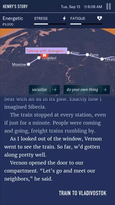 Zrzuty ekranu Wanderlust: Transsiberian