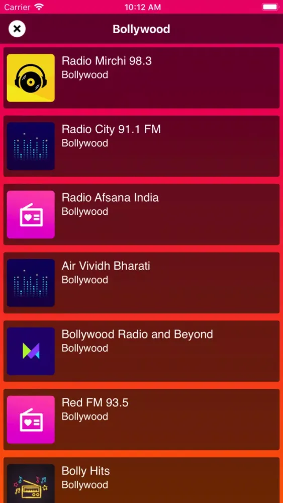 Capturas de tela do Tamil FM Radio Stations India