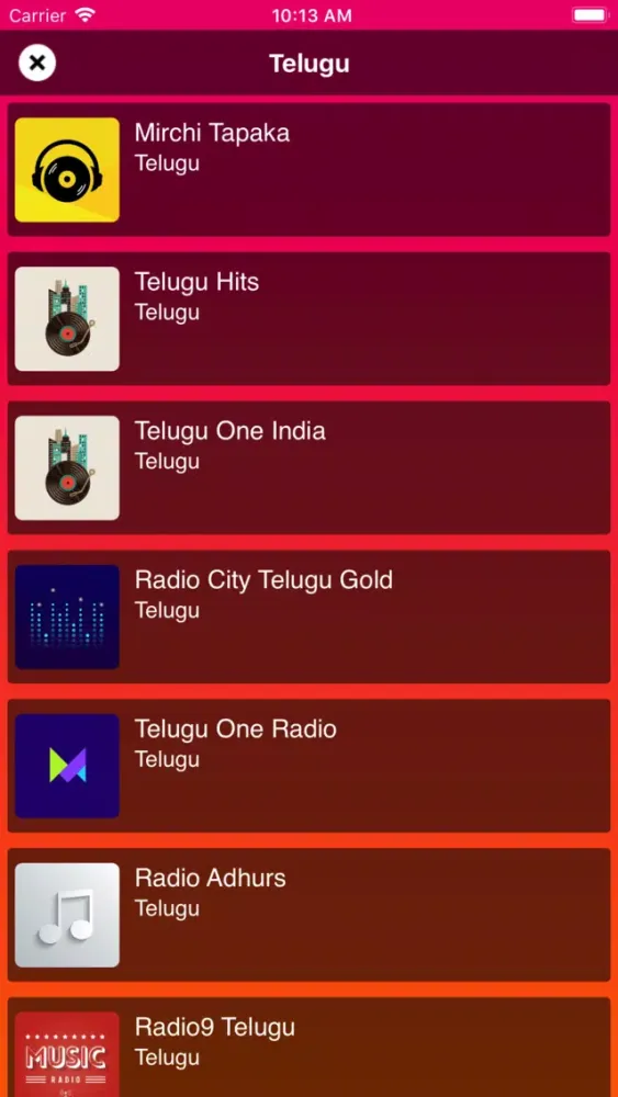 Capturas de tela do Tamil FM Radio Stations India