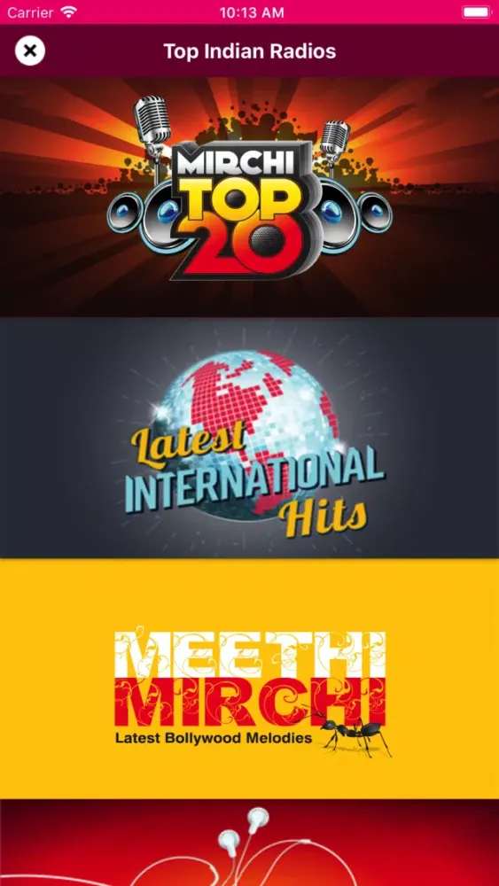 Capturas de tela do Tamil FM Radio Stations India