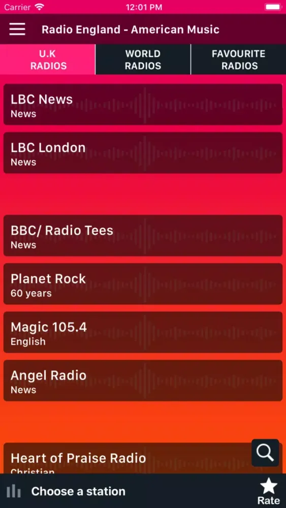 U.K FM Radios (British Radios)应用截图