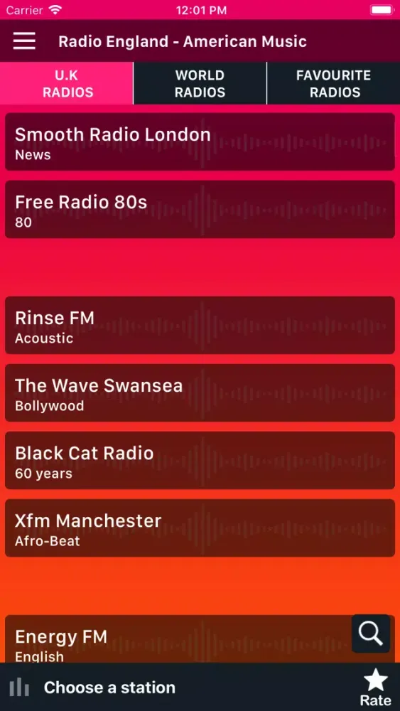 U.K FM Radios (British Radios)应用截图