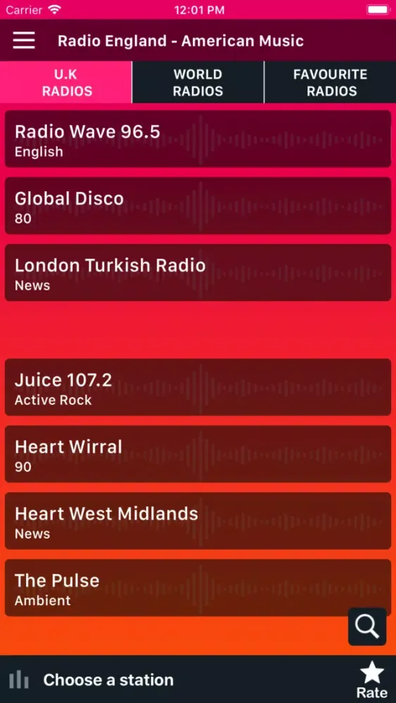 U.K FM Radios (British Radios)应用截图