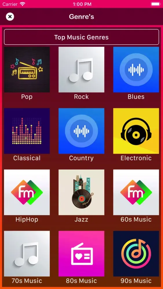 Radio USA Music News Sports FM Ekran Görüntüleri