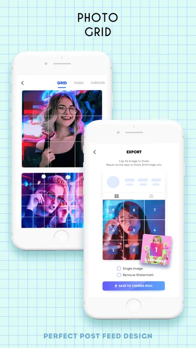 Screenshot di GridArt - Photo Crop Editor