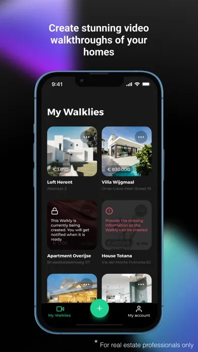 Скриншоты Walkly - Video walkthroughs