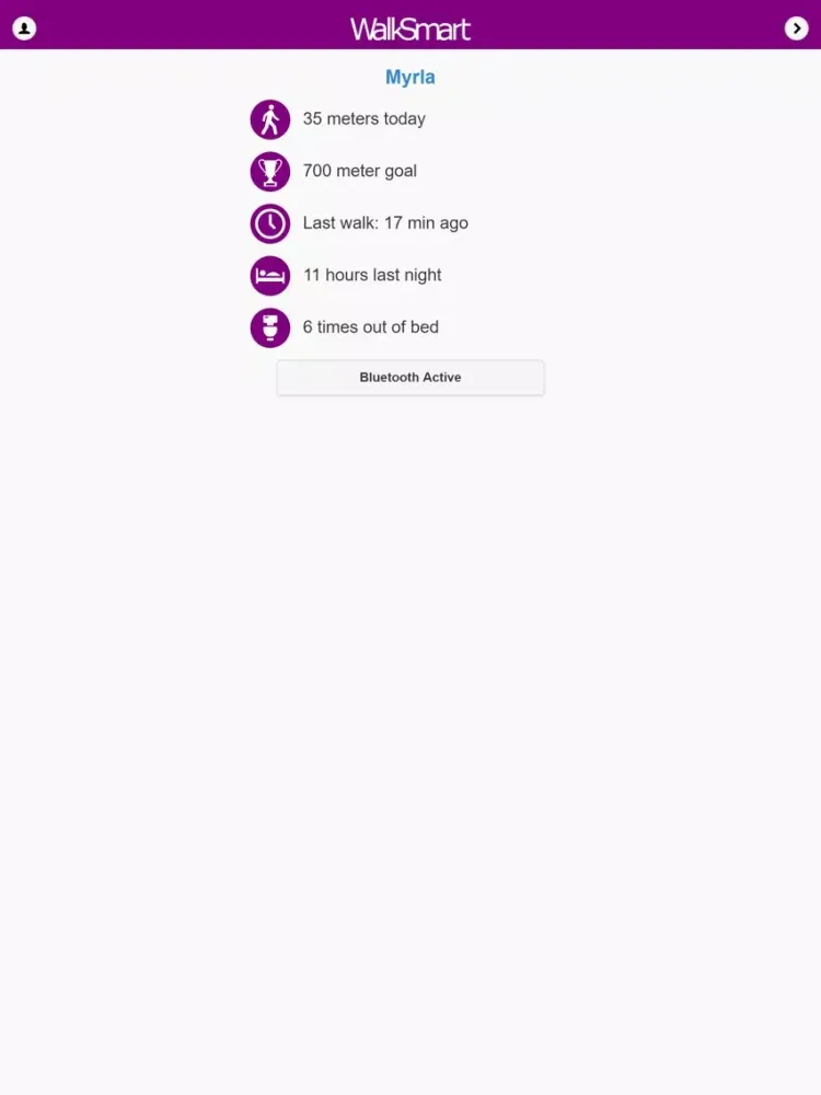 WalkSmart App iPad Screenshots