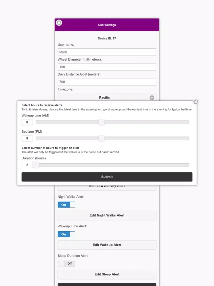 WalkSmart App iPad Screenshots