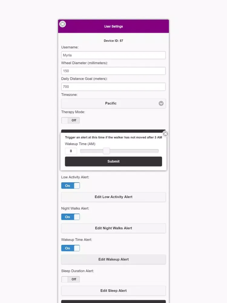WalkSmart App iPad Screenshots