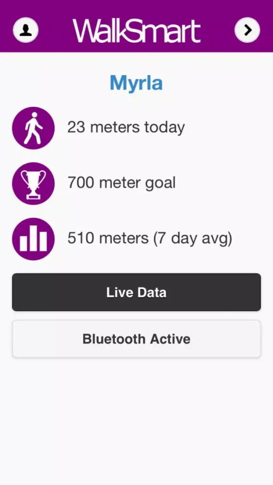WalkSmart App Screenshots
