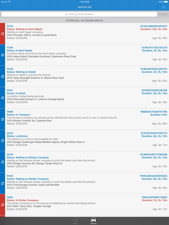 LotMotion iPad  Screenshots