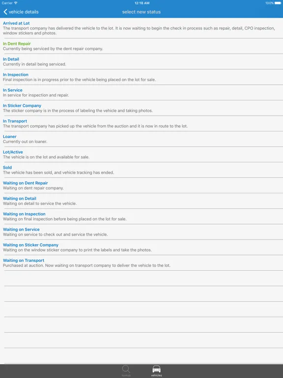 LotMotion iPad  Screenshots