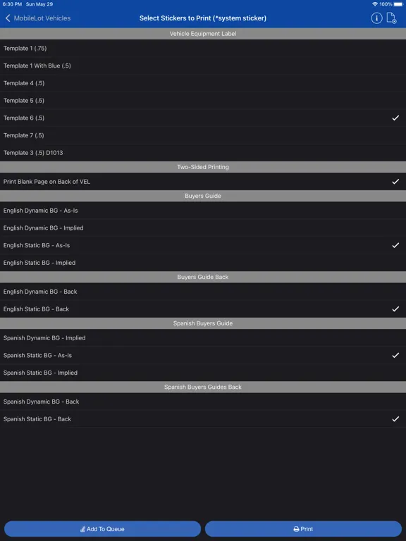MobileLot by WalkTheLot iPad 应用截图