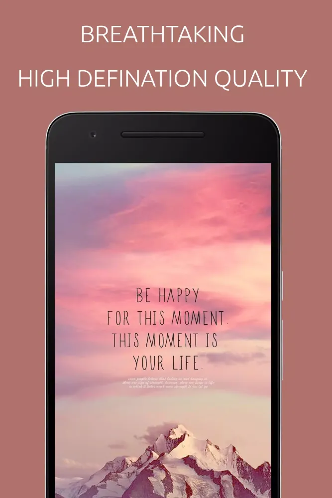 Beautiful Life Quotes Wallpaper スクリーンショット