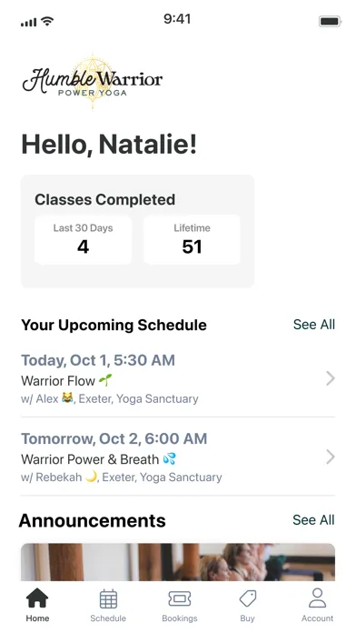 Humble Warrior Power Yoga Screenshots