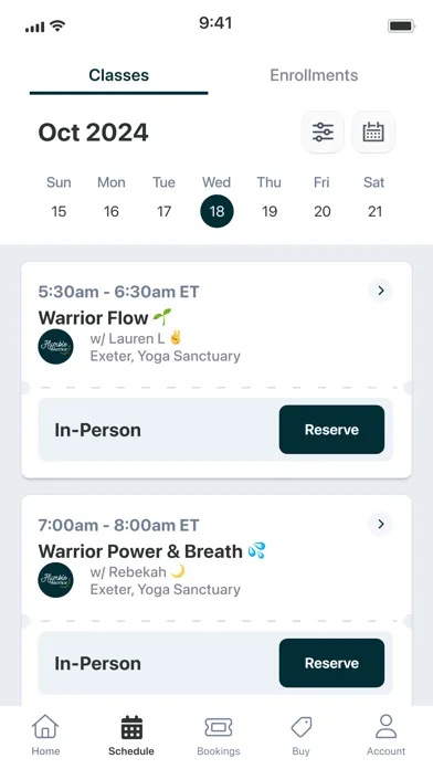 Humble Warrior Power Yoga Screenshots
