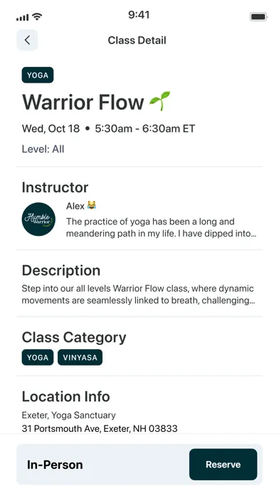 Humble Warrior Power Yoga Screenshots