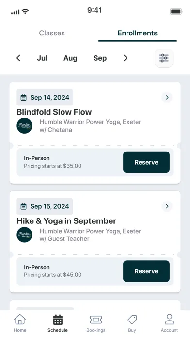 Humble Warrior Power Yoga Screenshots