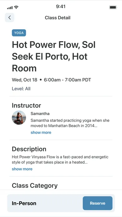 Screenshot di Sol Seek Yoga
