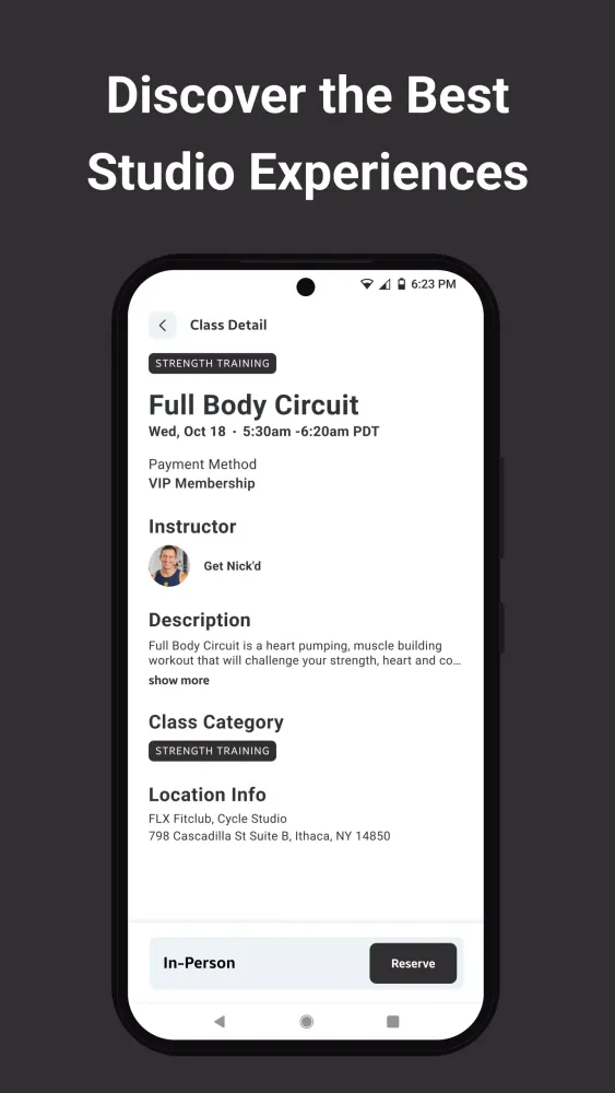 Sweat Circuit Screenshots