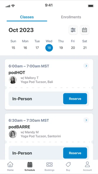 تصاویر Yoga Pod Tucson 2.0