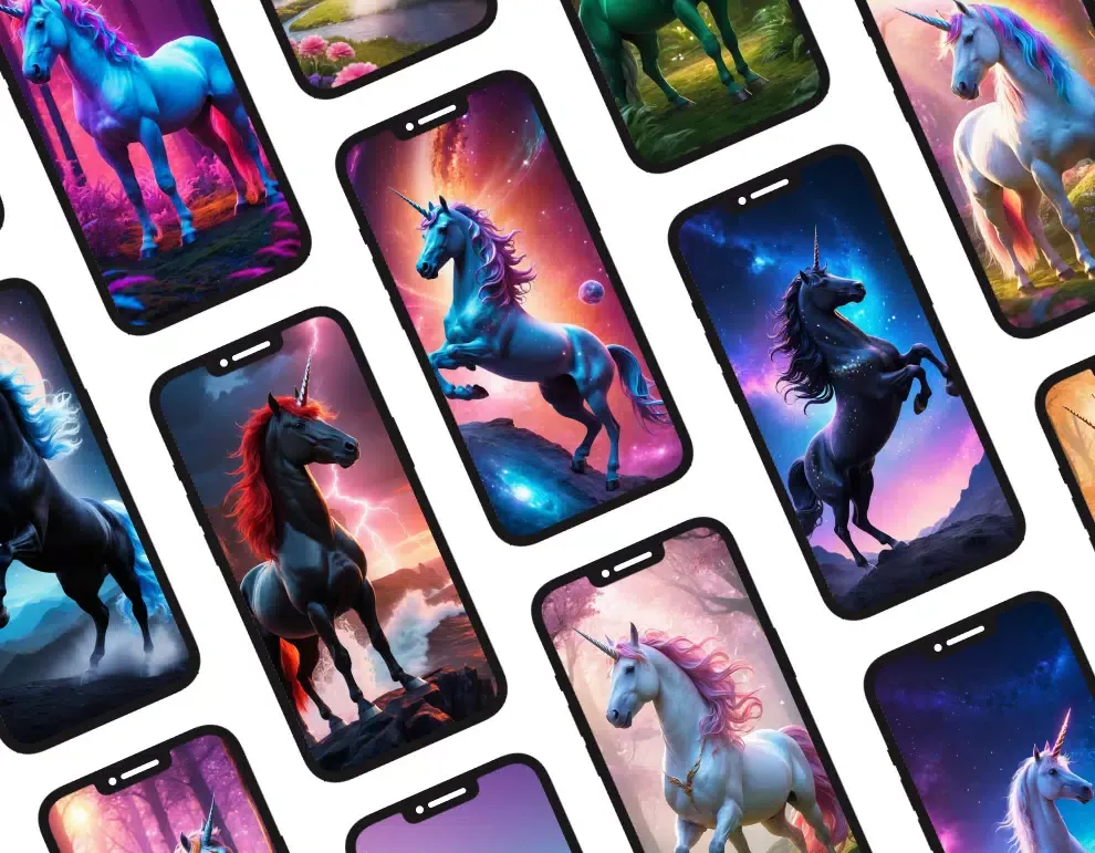 Tangkapan layar Unicorn Wallpaper - Background