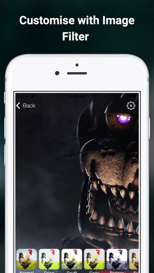 Zrzuty ekranu wallpapers for FNAF - Five Nights at Freddy filter