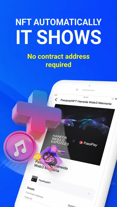 Capturas de pantalla de PassPay Wallet-Web3,NFT,Crypto