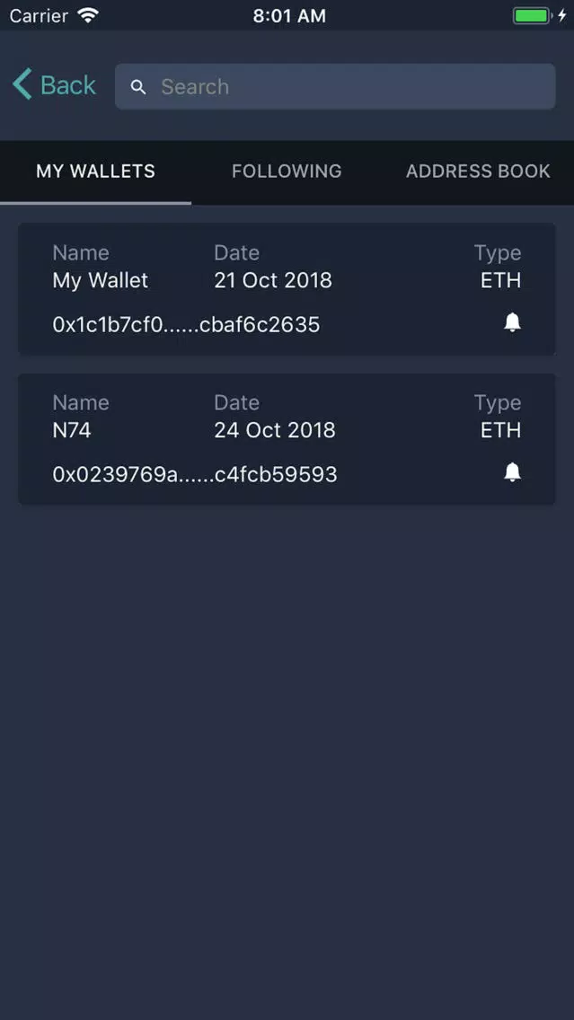 صور Wallet Alarm - Crypto Monitor