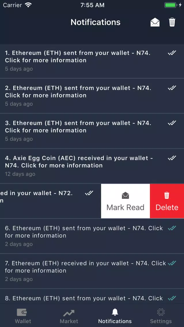صور Wallet Alarm - Crypto Monitor