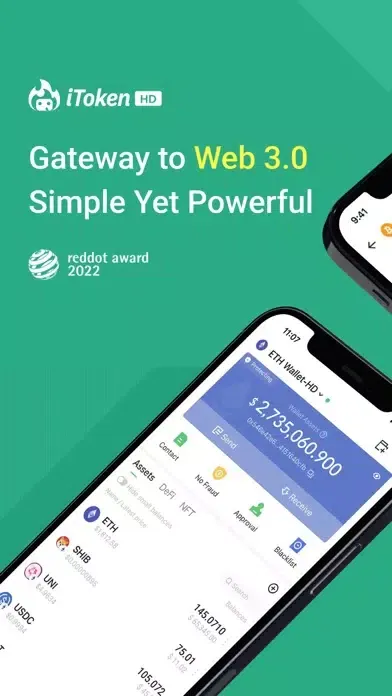 iToken HD:Secure Crypto Wallet应用截图