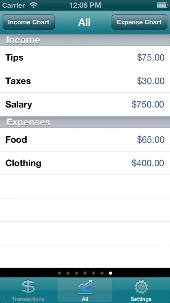 Walleterrific - Personal Income and Expenses Finance Transaction Tracking سکرین شاٹس