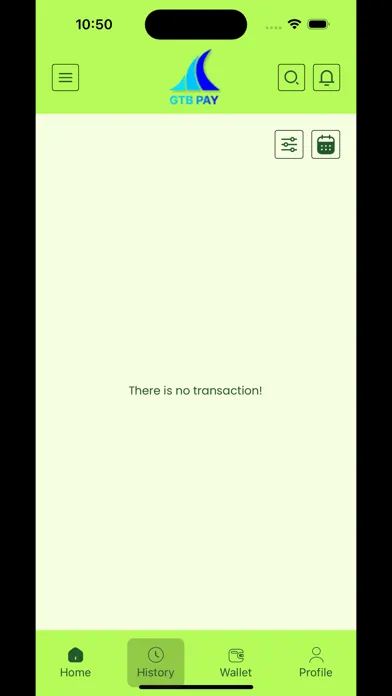 ภาพหน้าจอของ GTB Pay