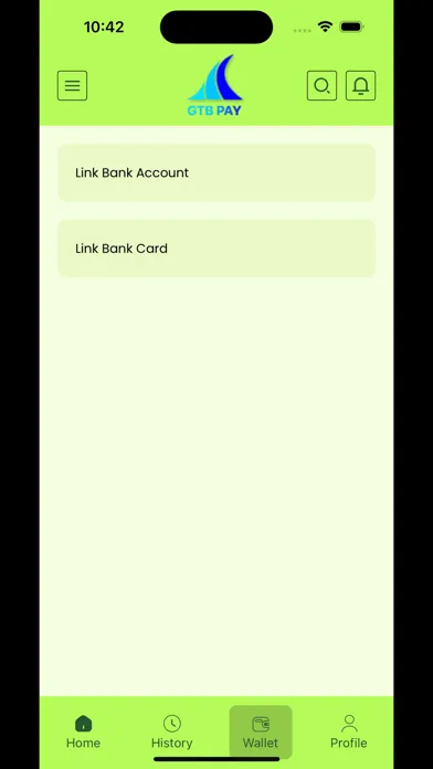 ภาพหน้าจอของ GTB Pay