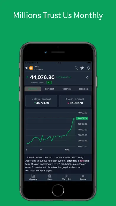 Screenshot di Walletinvestor