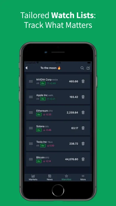 Screenshot di Walletinvestor