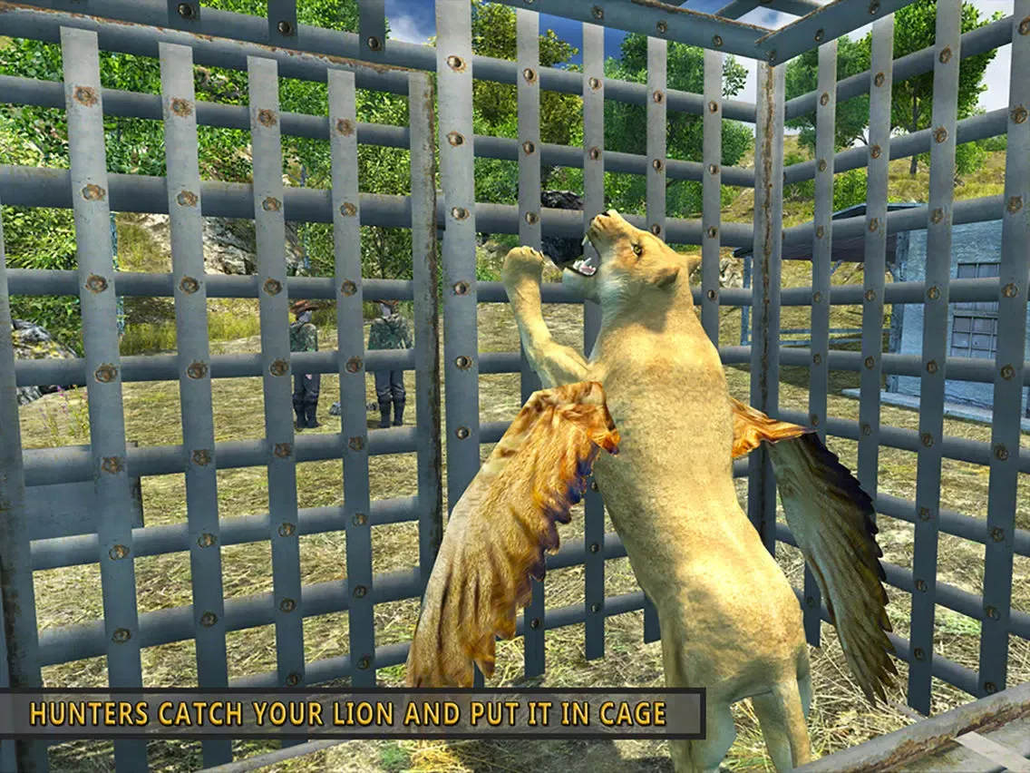Tangkapan layar Flying Lion - Wild Simulator iPad 