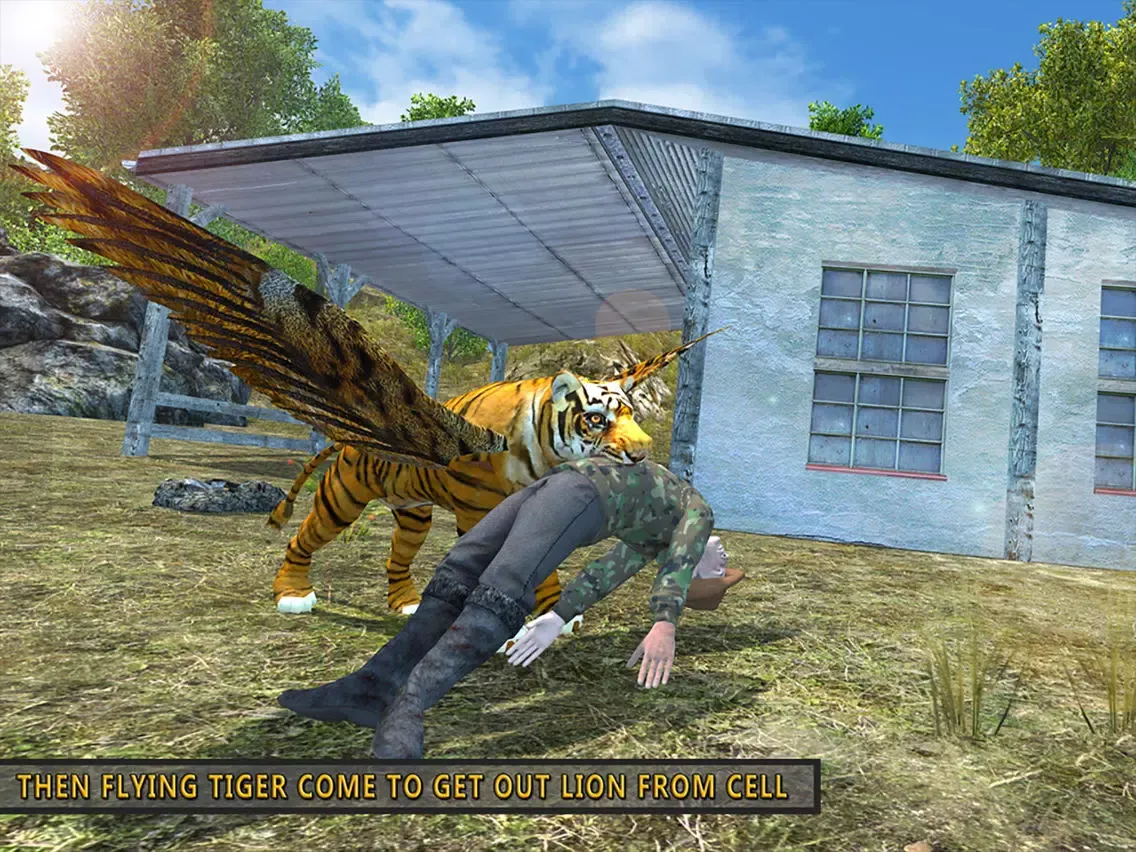 Tangkapan layar Flying Lion - Wild Simulator iPad 
