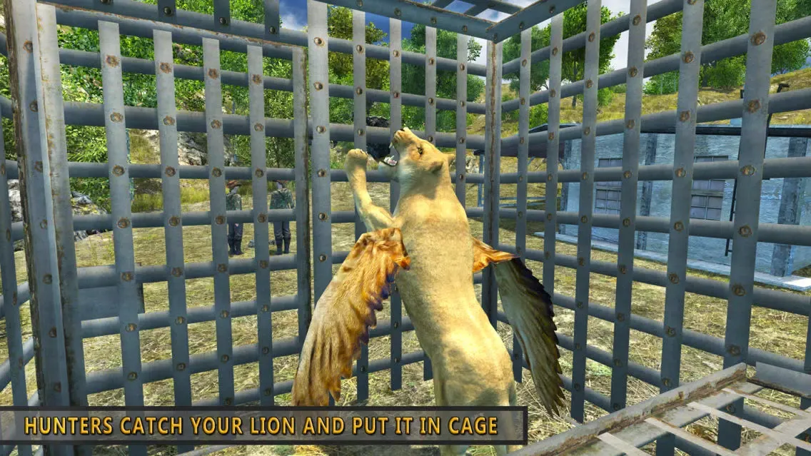 Tangkapan layar Flying Lion - Wild Simulator