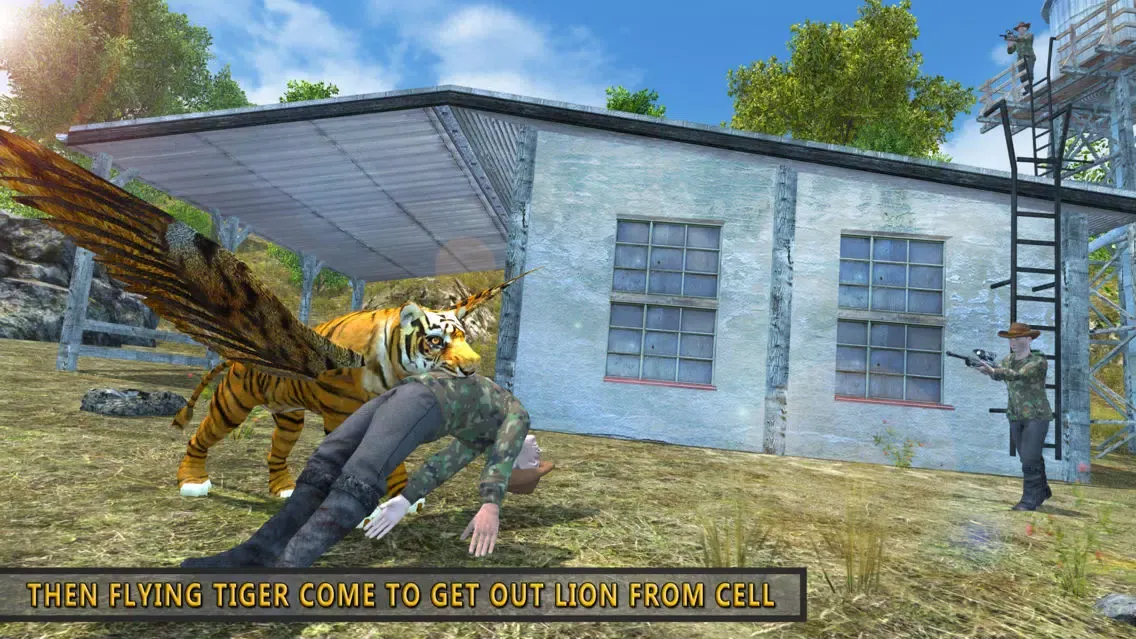 Tangkapan layar Flying Lion - Wild Simulator
