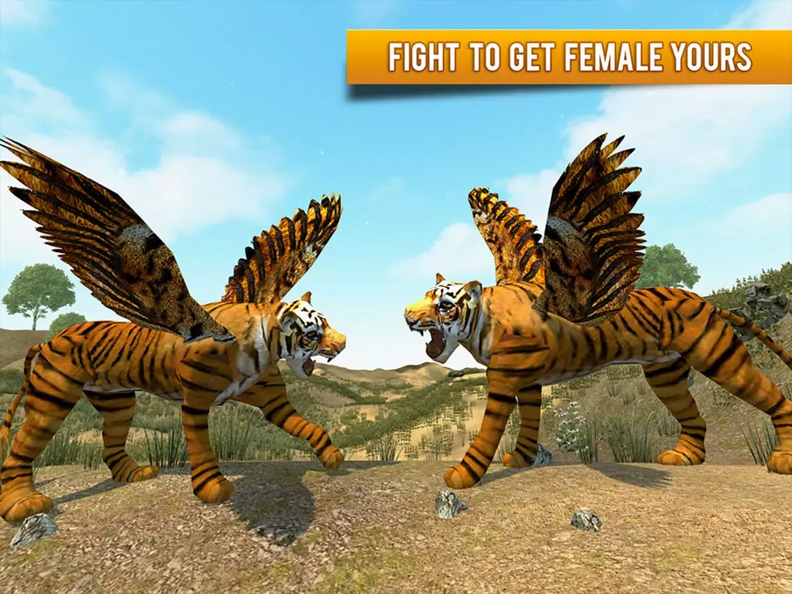 ภาพหน้าจอของ Flying Tiger - Wild Simulator iPad 