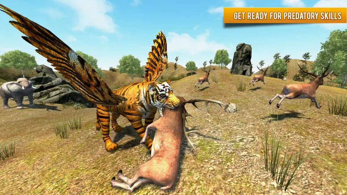 ภาพหน้าจอของ Flying Tiger - Wild Simulator
